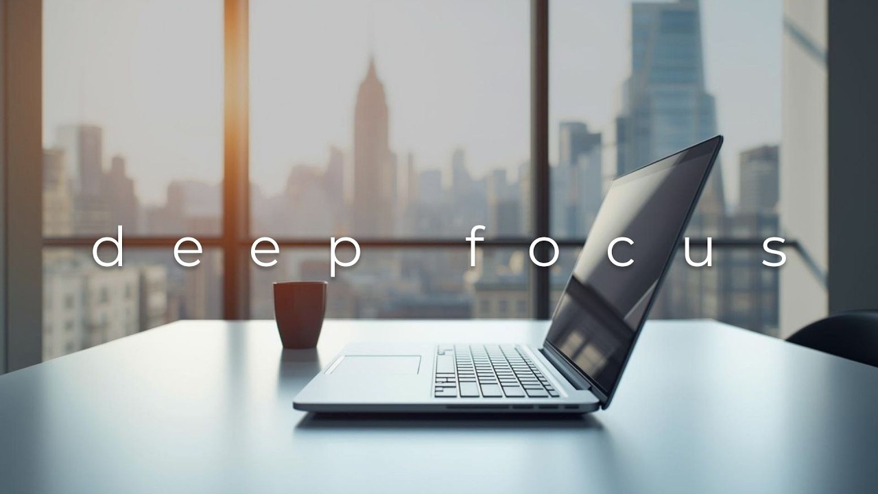 WORK MUSIC - 3 Hours of Deep Focus Work and Study Music | Concentration and Efficiency
