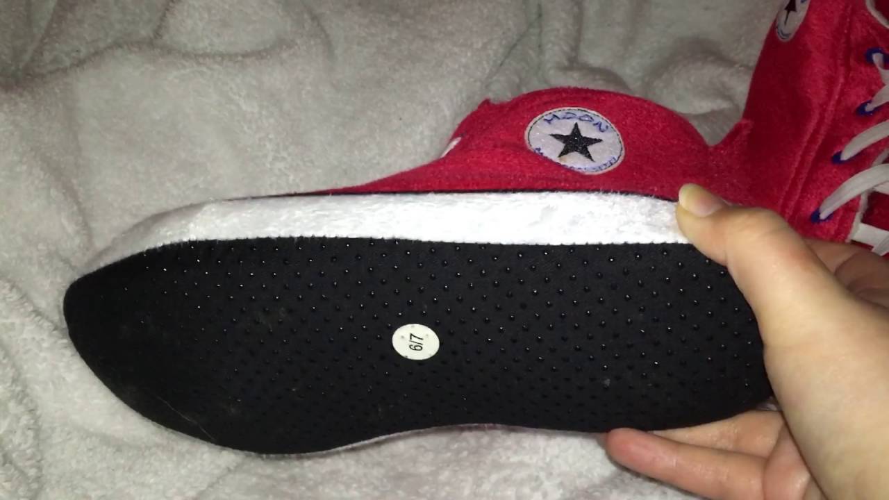 My converse style slippers