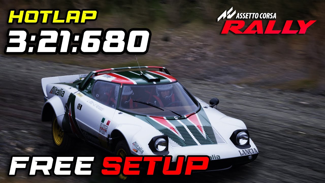 🔥 HOTLAP WALES - Banc Gwyn - Afon Biga 🟢 Lancia Stratos – 3:21.680 🕒 | AC RALLY 0.2 | #5 WORLDWIDE