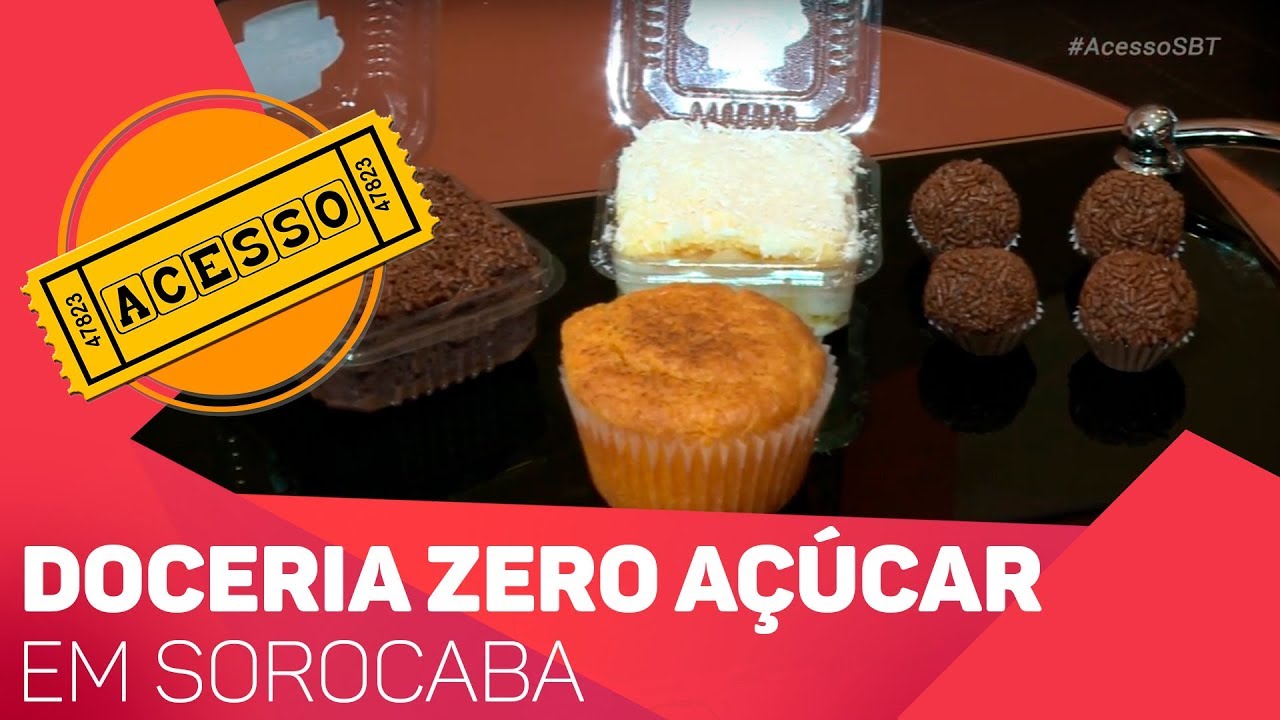 Doceria zero açúcar em Sorocaba - TV SOROCABA/SBT