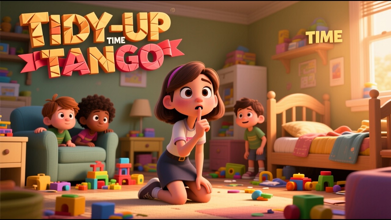 The Tidy-Up Time Tango | Fun Cleaning Song for Kids