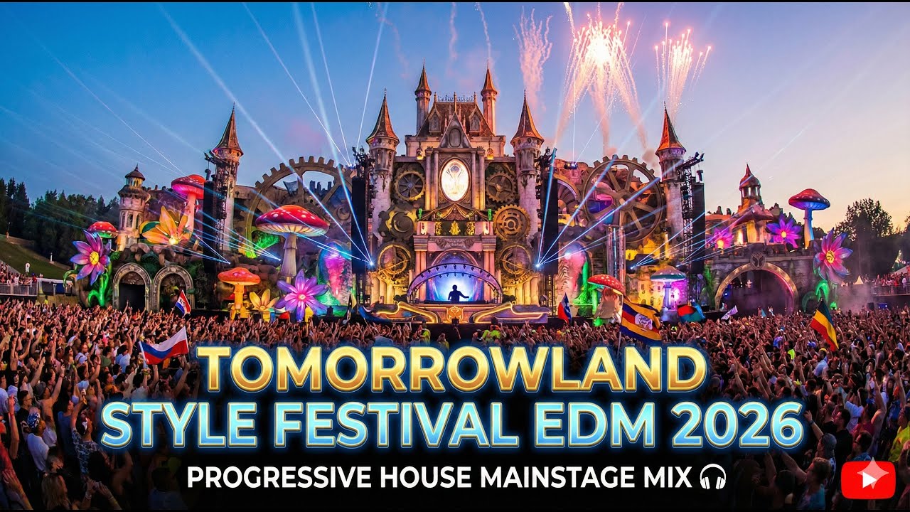 Tomorrowland Festival EDM 2026 – Epic Mainstage Progressive House