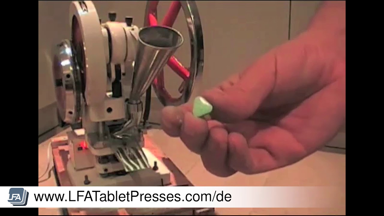 Wie wird ein Tabletten Mix für eine Presse erstellt Teil 5