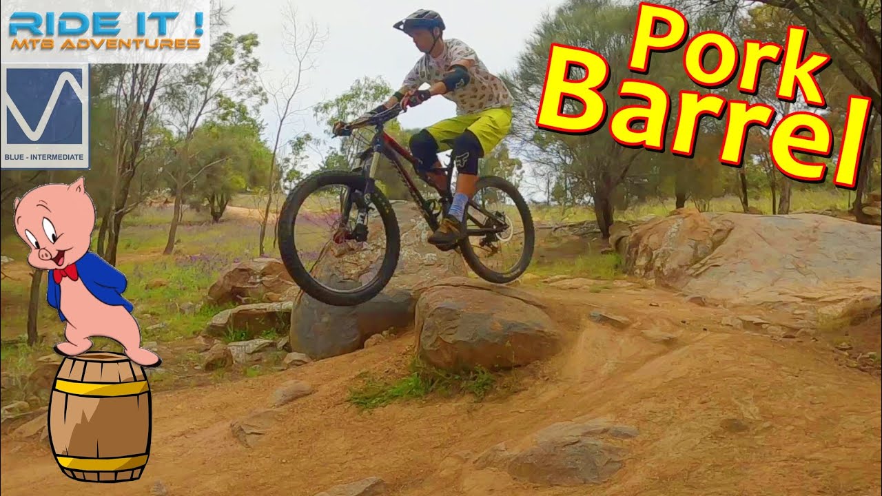 Pork Barrel @ Mt.Stromlo Bike Park FULL TRAIL