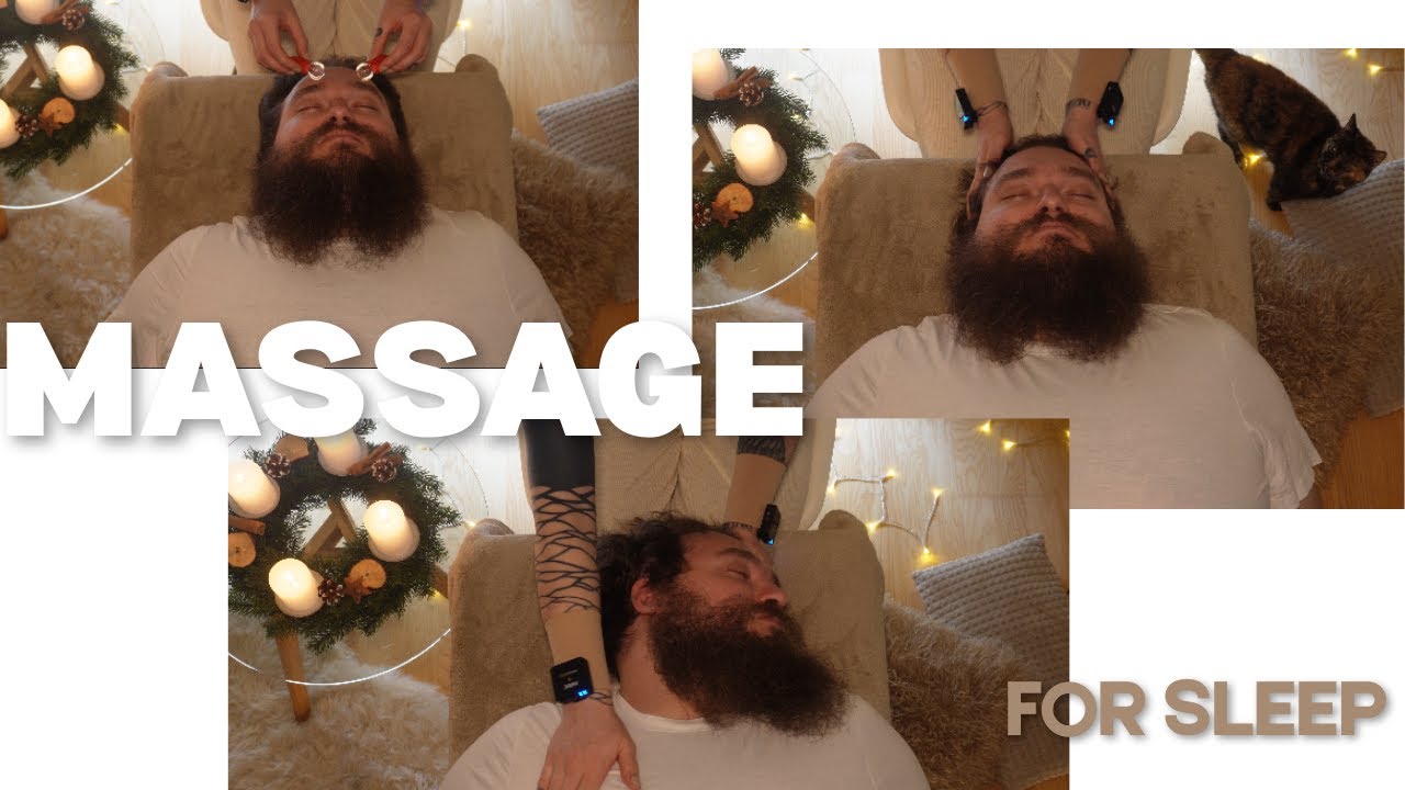 ASMR Full Relaxation Session | Face Massage, Ear Massage & Beard Scratching