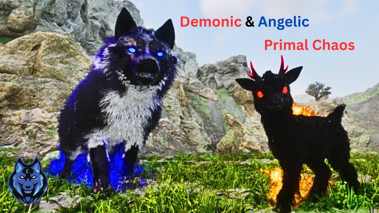 Приручение демонических и ангельских динозавров - Ark Primal Chaos
