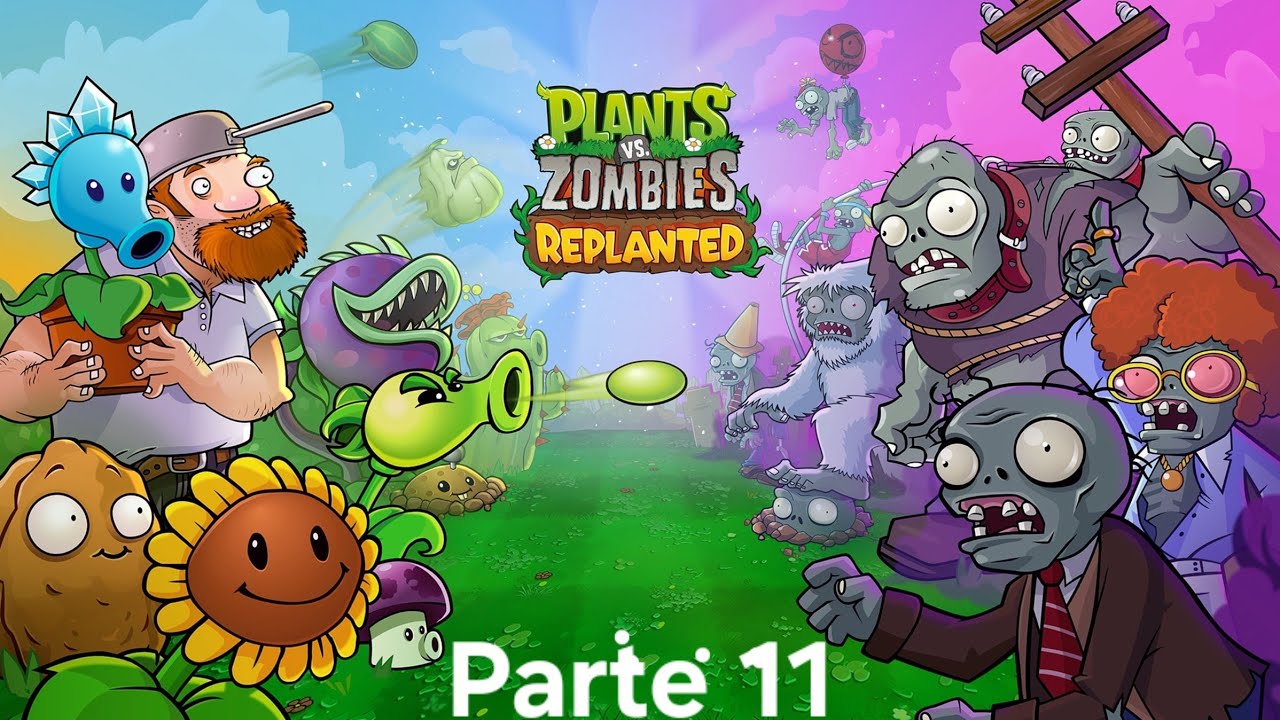 Plantas Contra Zombis Trasplantado Parte 11 Pinchohierba, Plantorcha y Nuez Cáscara Rabias Piscina