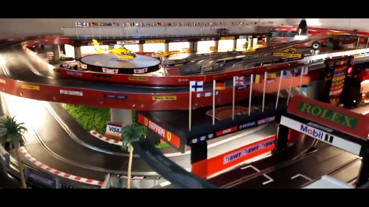 Scalextric Digital track layout