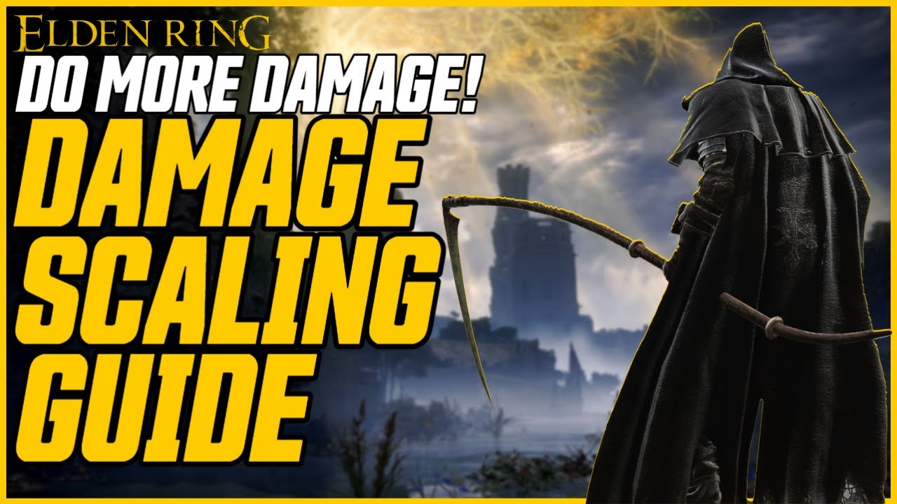 HOW TO INCREASE YOUR DAMAGE! Ash of War Scaling Explained! Elden Ring In-Depth Guide