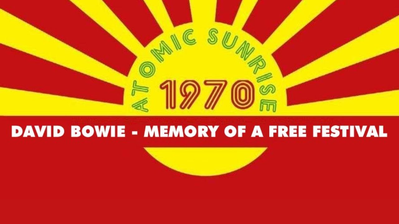Atomic Sunrise Festival - David Bowie and Hype - March 1970