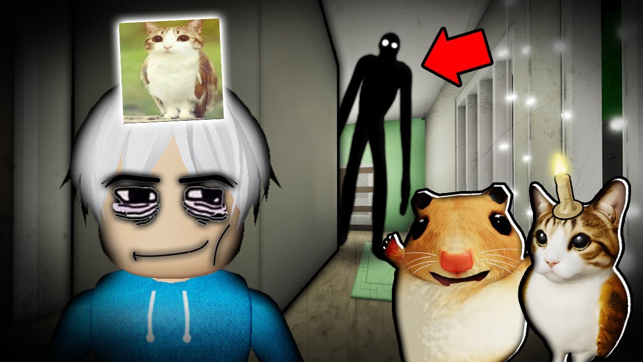 แมวฮูก มาบ้านเพื่อนแต่เจอผี~! (บ้านผีสิง)😭😱 Roblox Brookhaven 🏡RP meowl