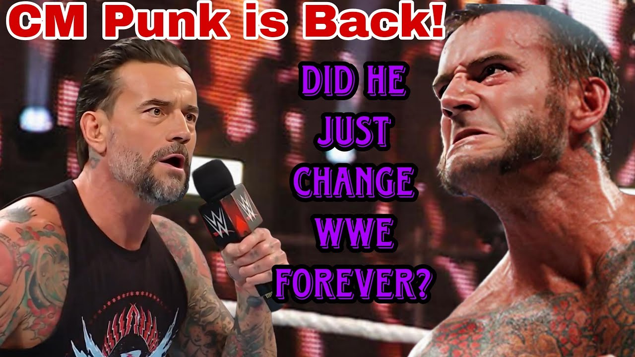 CM Punk's Epic WWE Comeback: How He Revolutionized Modern Wrestling Forever!