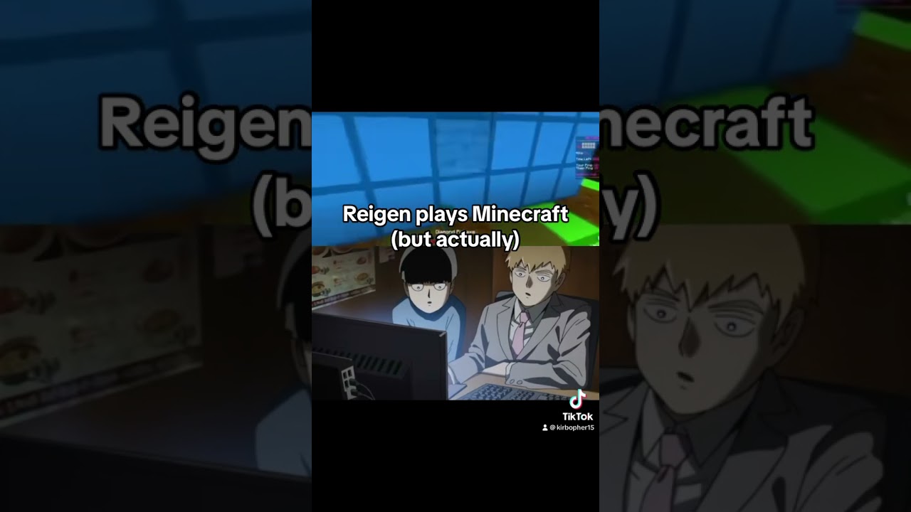 Рейген играет в Minecraft English Dub (ОРИГИНАЛ) #shorts
