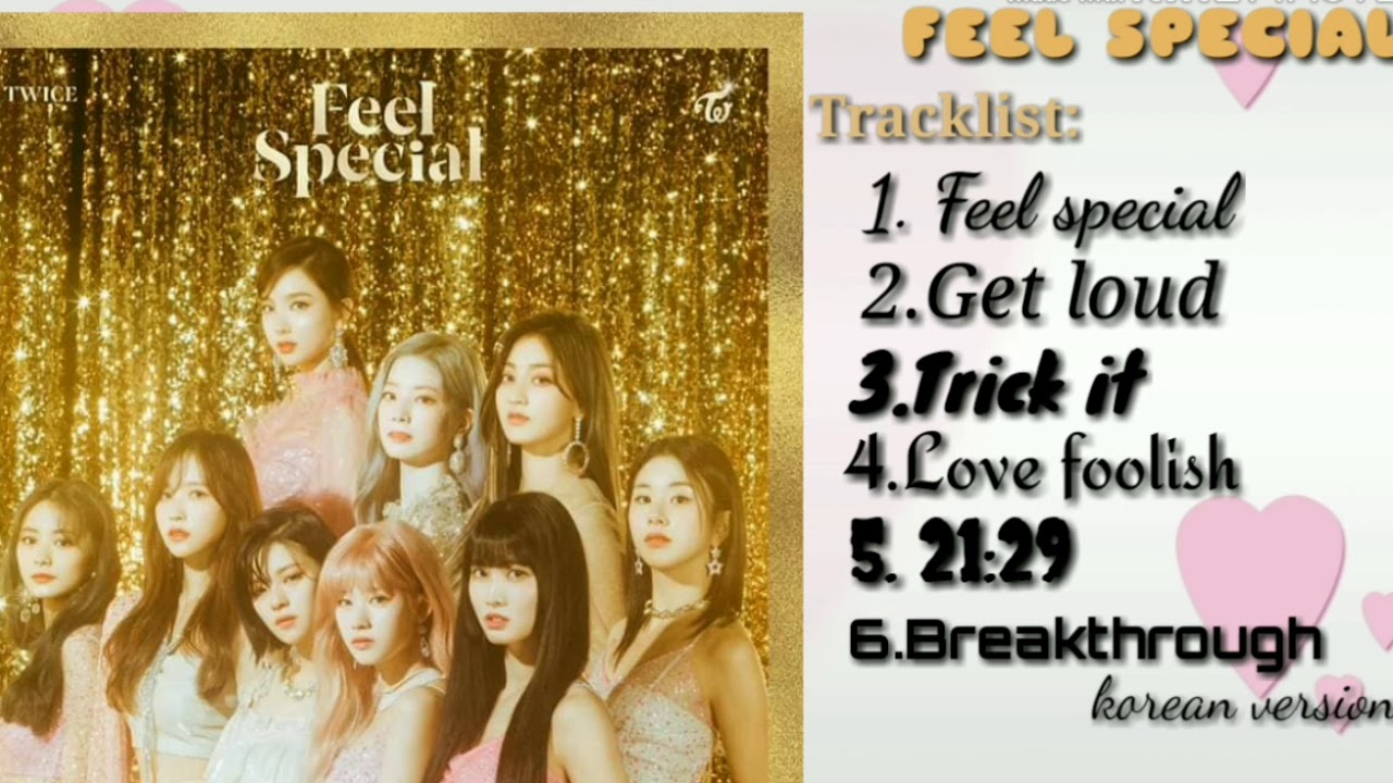 [FULL ALBUM] TWICE -feel special ( MINI ALBUM)