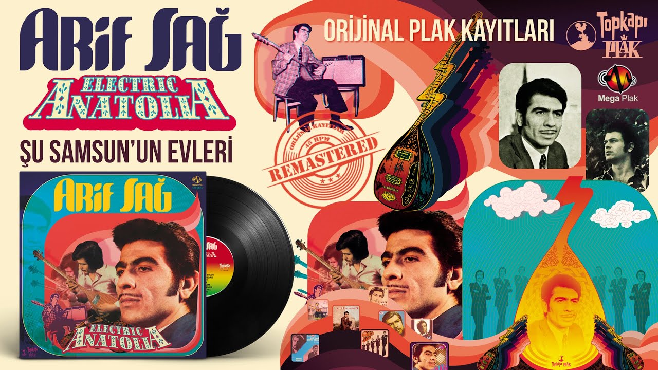Arif Sağ - Şu Samsun'un Evleri | Orijinal Plak Kayıtları (Remastered) - Official Audio