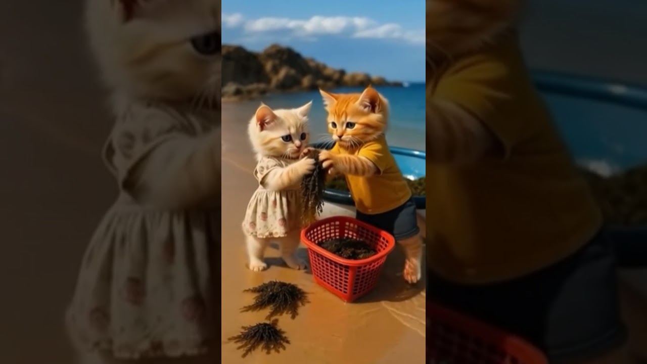 Kitten was broken the truck door 🐱❤️ 