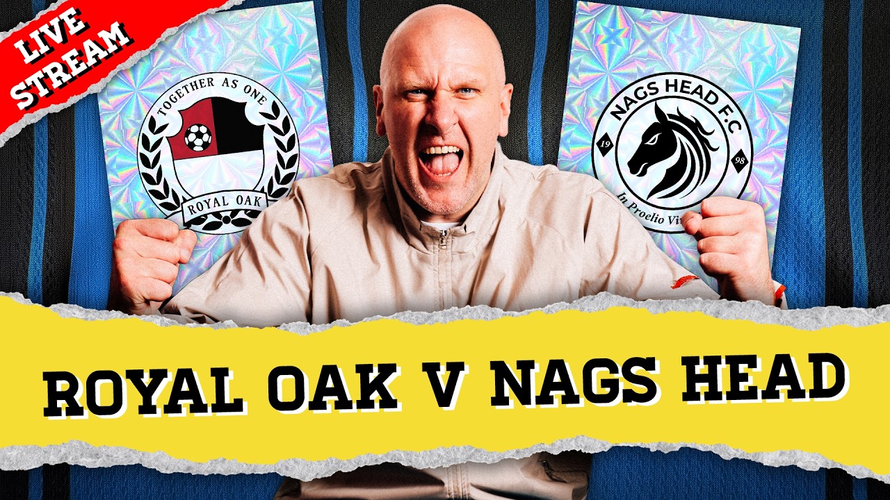 🔴 LIVE: Royal Oak v Nags Head | Sunday League Live Stream