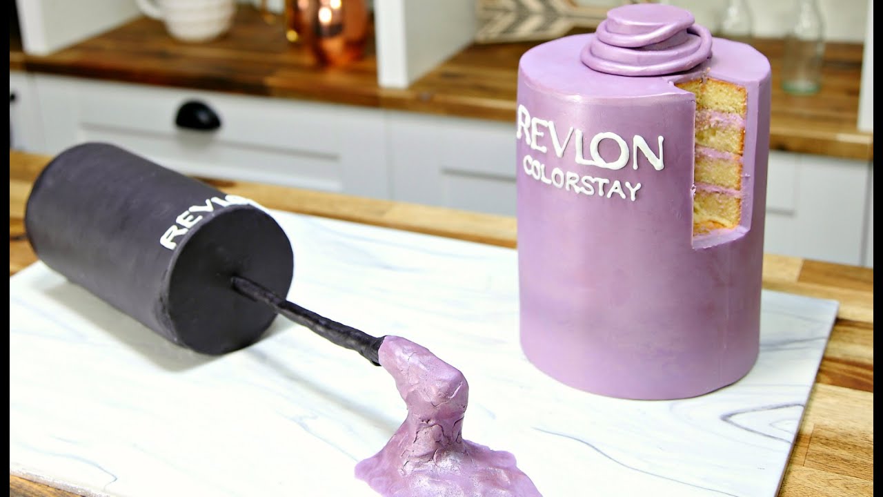 Как сделать торт из лака для ногтей Revlon! — CAKE STYLE
