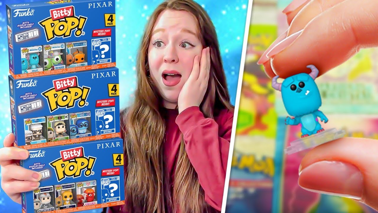 LES MEILLEURES BITTY POP EVER ! OUVERTURE BOITE SURPRISE PIXAR !