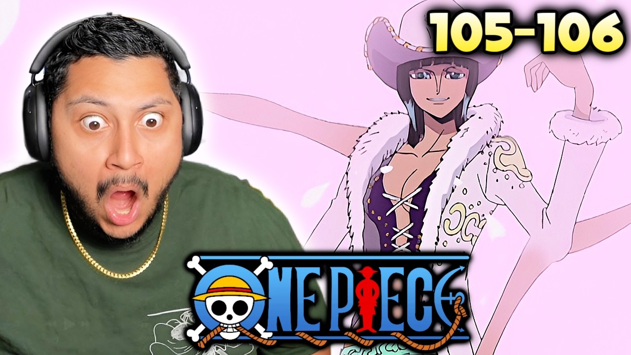 WHAT IS HER POWER?!! 🔥 One Piece HATER Reacts for THE FIRST TIME !! Episode 105-106