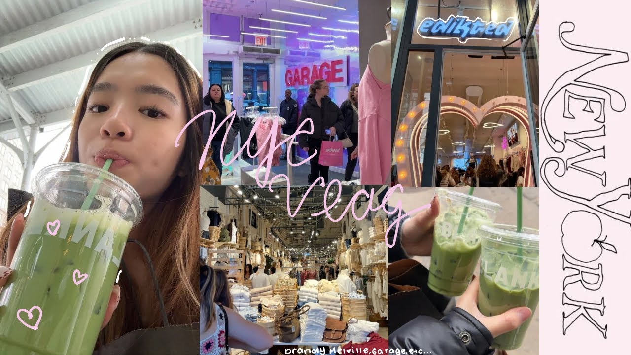 NYC SOHO SHOPPING VLOG 🛍️ ( brandy melville, garage etc..)