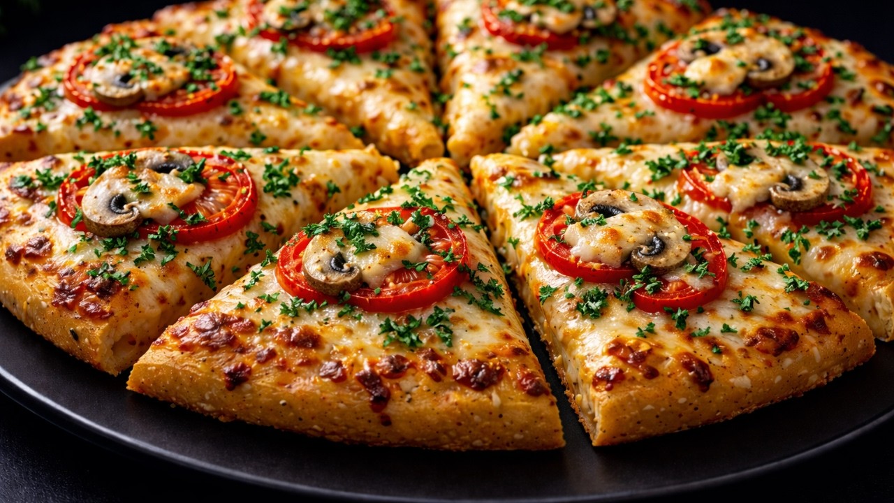 Potato Pizza in 10 Minutes! If you have 2 Potatoes and 2 Eggs , then this Recipe is for you!