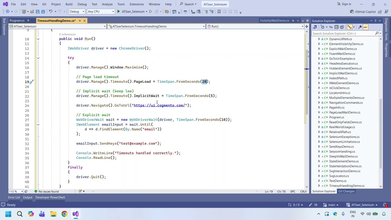 Timeout Handling in Selenium | PageLoad, Implicit & Explicit Waits