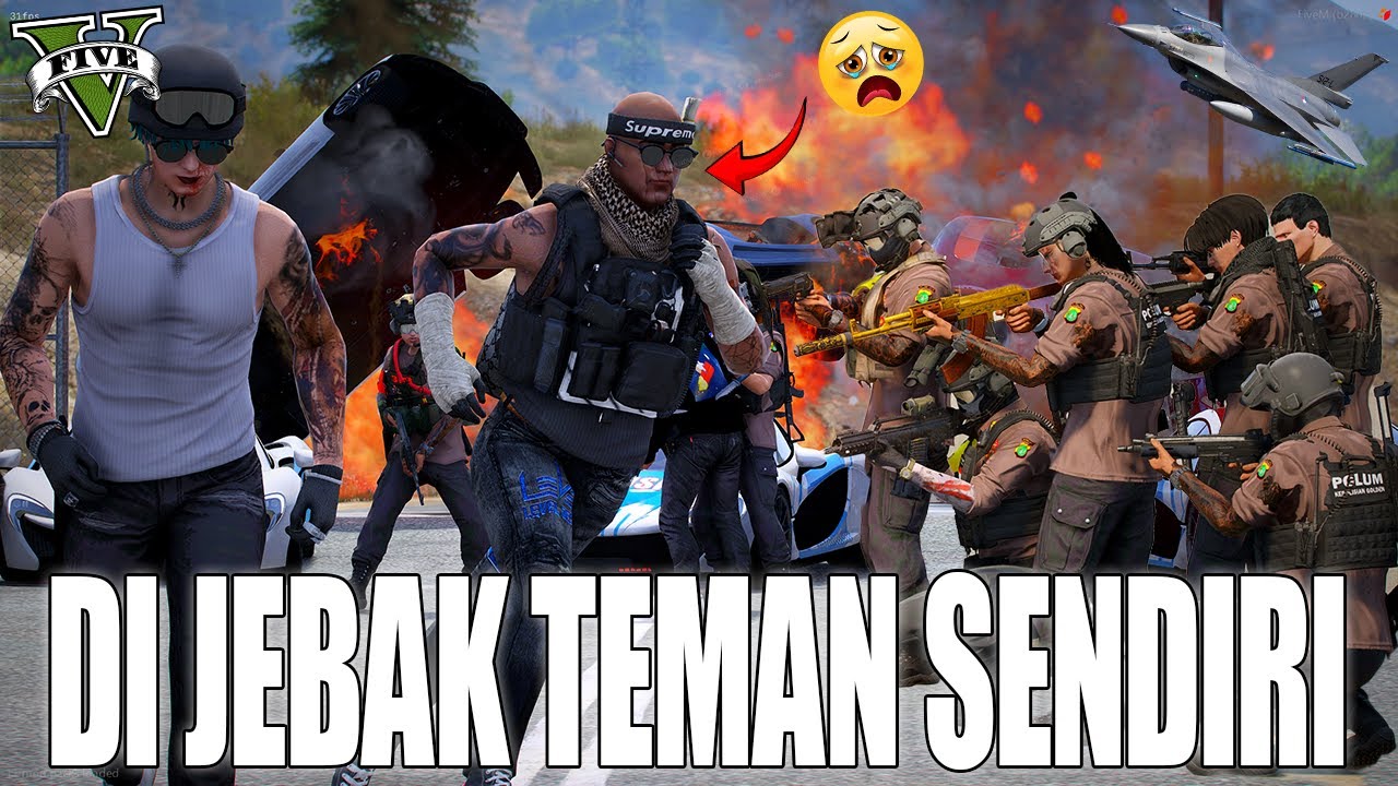 AKSI DRAMATIS !! PENGORBANAN SEORANG TEMAN UNTUK JOHAN SIAP MATI !! GTA 5 ROLEPLAY