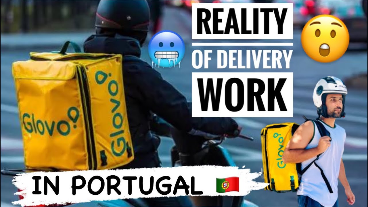 Delivery work In Portugal 🇵🇹 Reality 😲 || Portugal life.