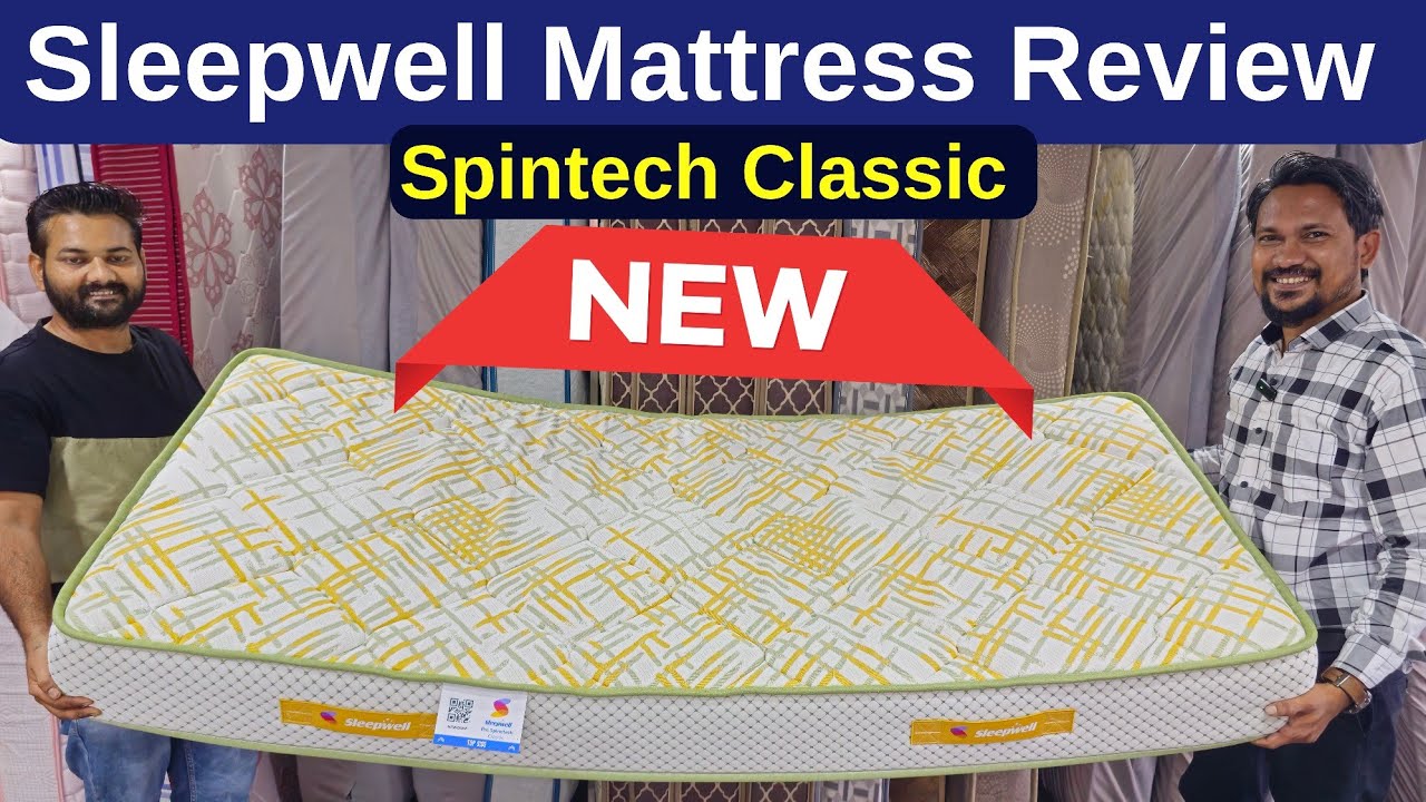 Sleepwell Pro Spintech Classic Mattress Review with Price! Unboxing Sleepwell Mattress!