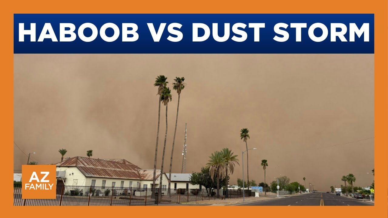What's the difference between a haboob and a dust storm?