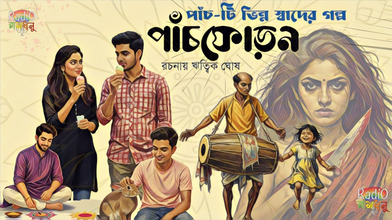 Paanchphoron | পাঁচটি ভিন্ন স্বাদের গল্প | Bengali Audio Story | Ritwick Ghosh |@radioramdhanu 