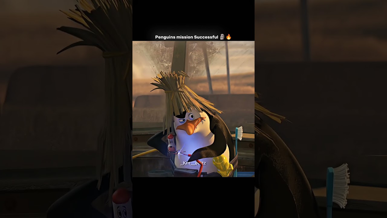 Penguins mission successful 🗿🔥 | Madagascar 2 edit | #edit #shorts #madagascar #penguin |
