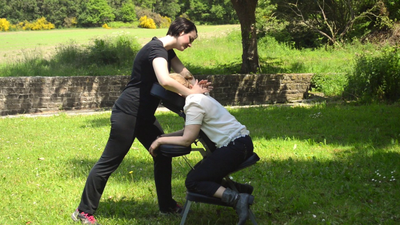Massage Amma assis en Entreprise