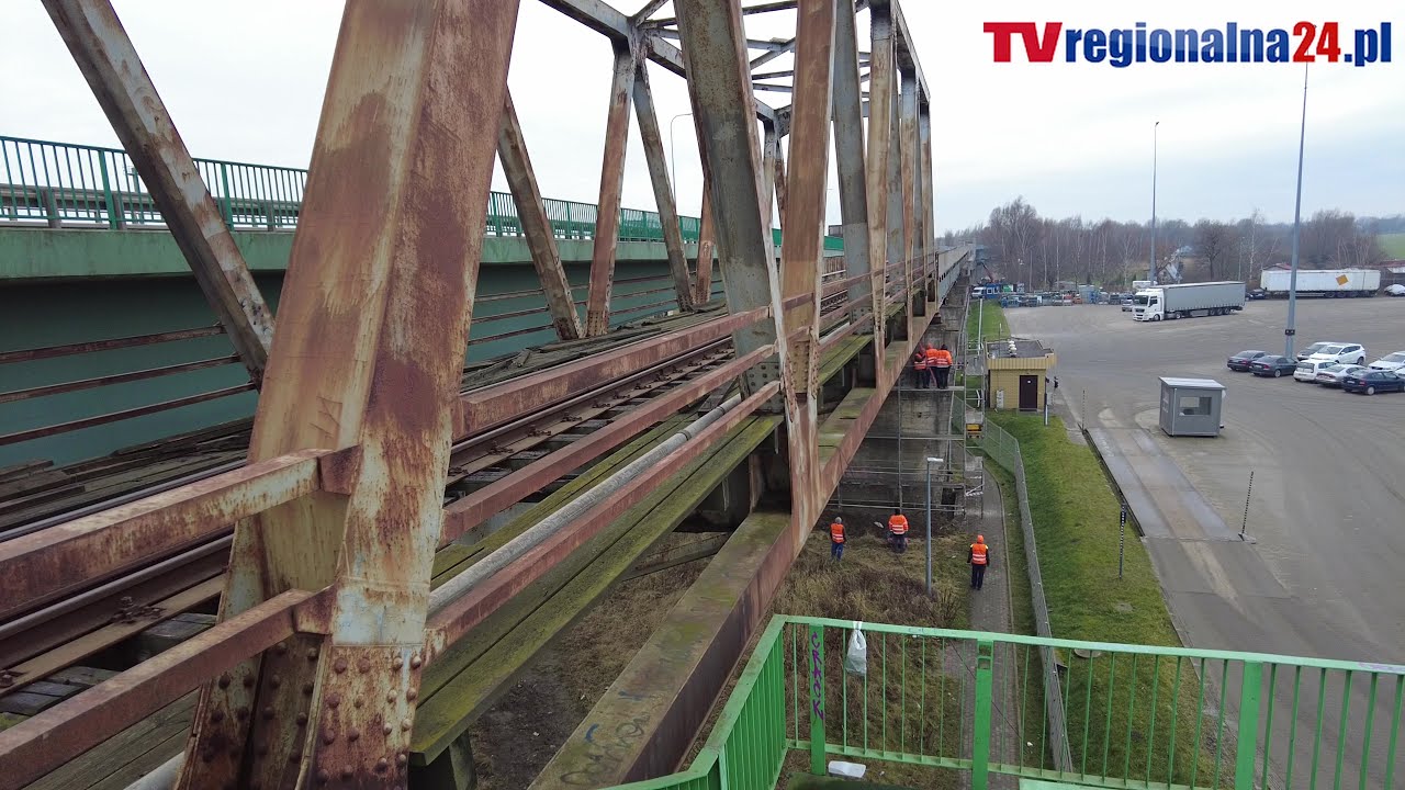 Elbląg. Roboty na moście kolejowym nad rzeką Elbląg - PKP inwestuje 12 mln zł Linia Kolejowa nr 254
