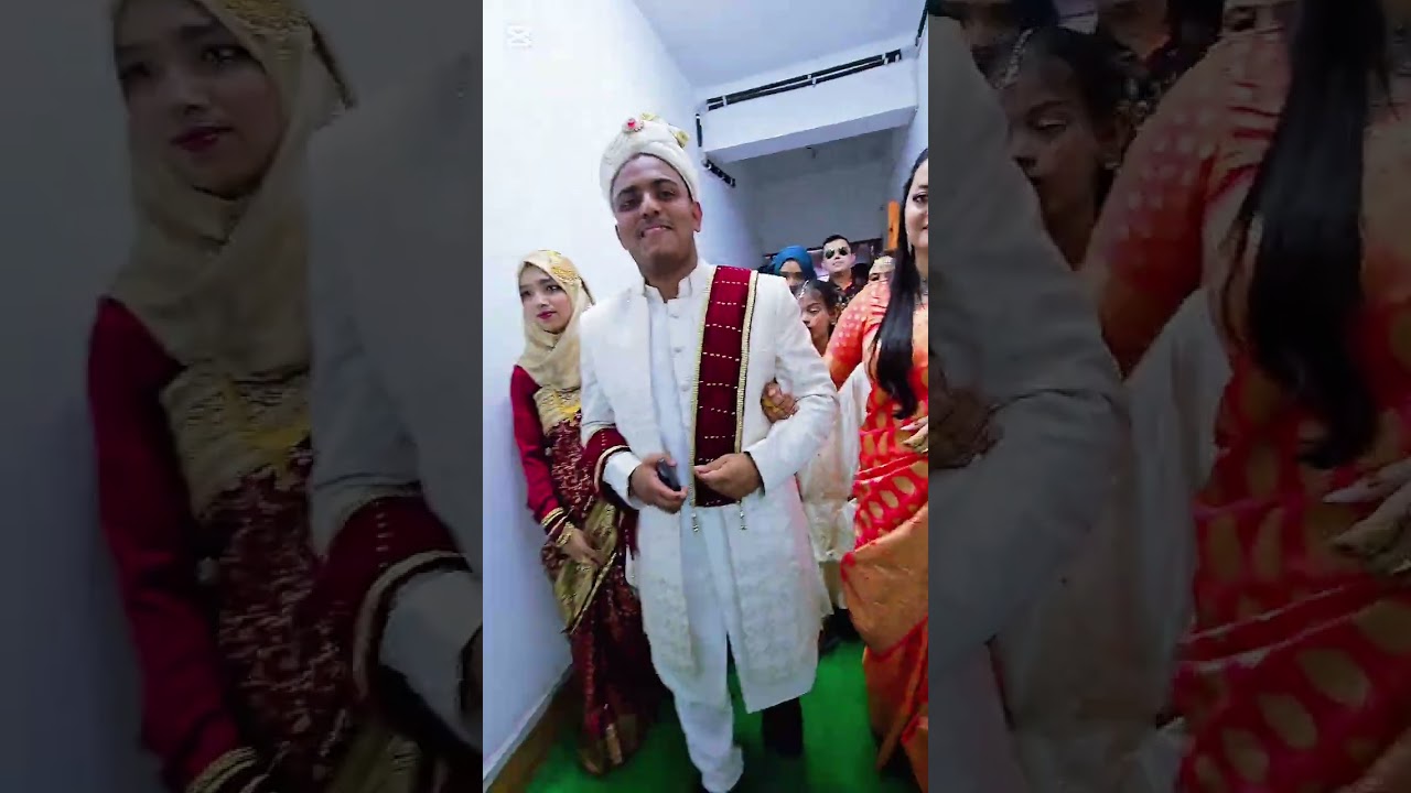 বিয়েতে জামাইর আবেগ দেখার মতো ছিলো 🥰🥰 