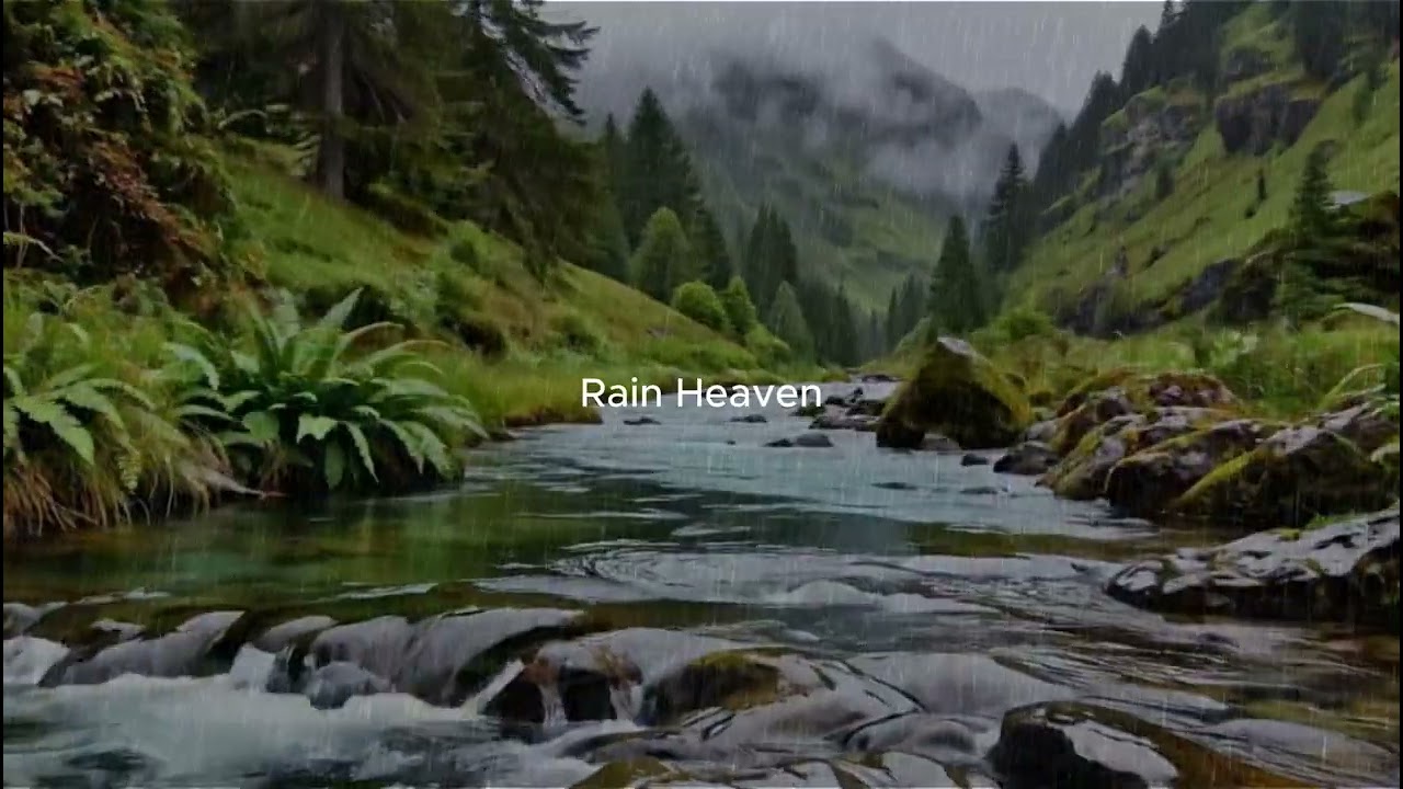 Night Rain White Noise for Sleeping | Relax & Unwind