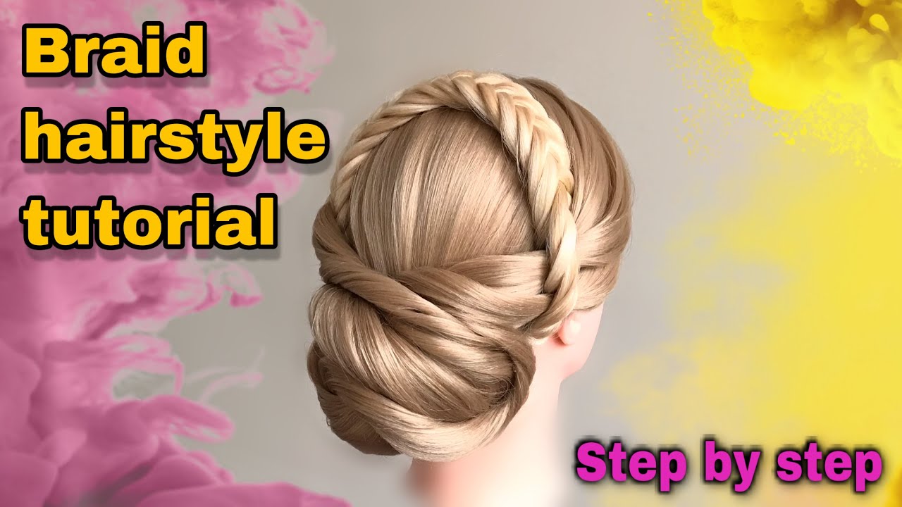 HOW TO: braid hairstyle l bridal updo