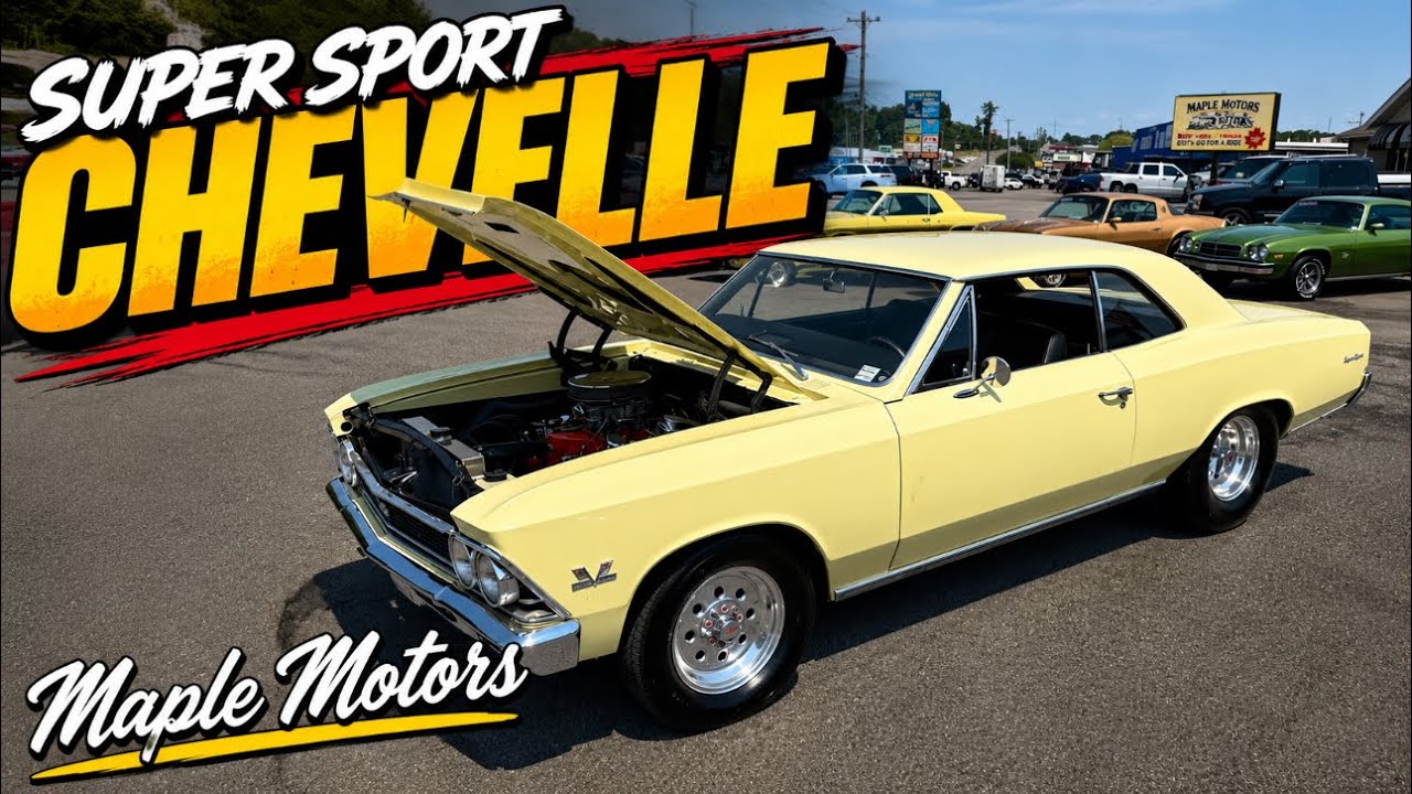 Jazda pr&oacute;bna 1966 Chevrolet Super Sport Chevelle Maple Motors 41 900 $ #3643