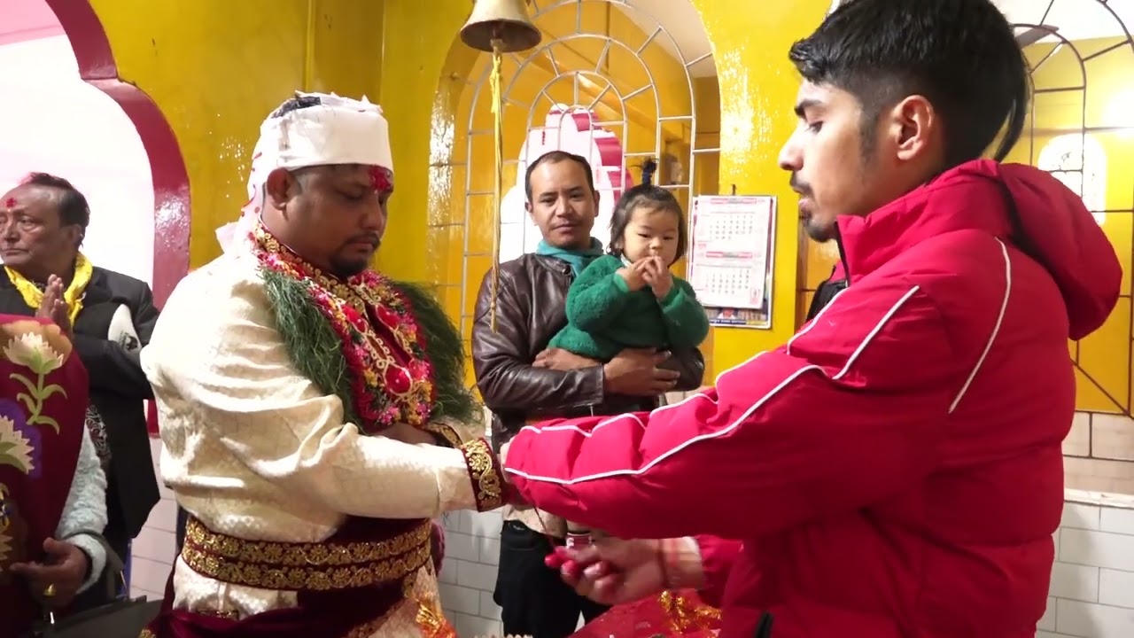 Santosh with Hema Marriage video part 2