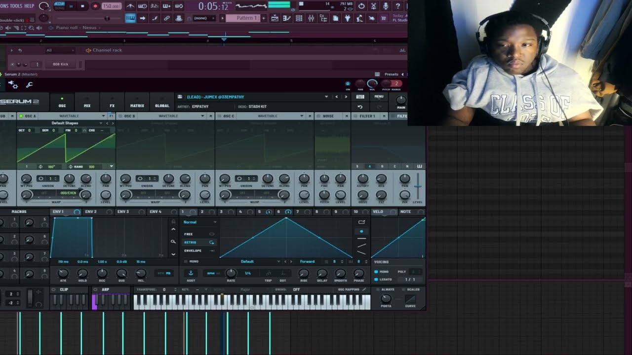 Distorted beat but kept it wavy ( FL Studio Cookup )