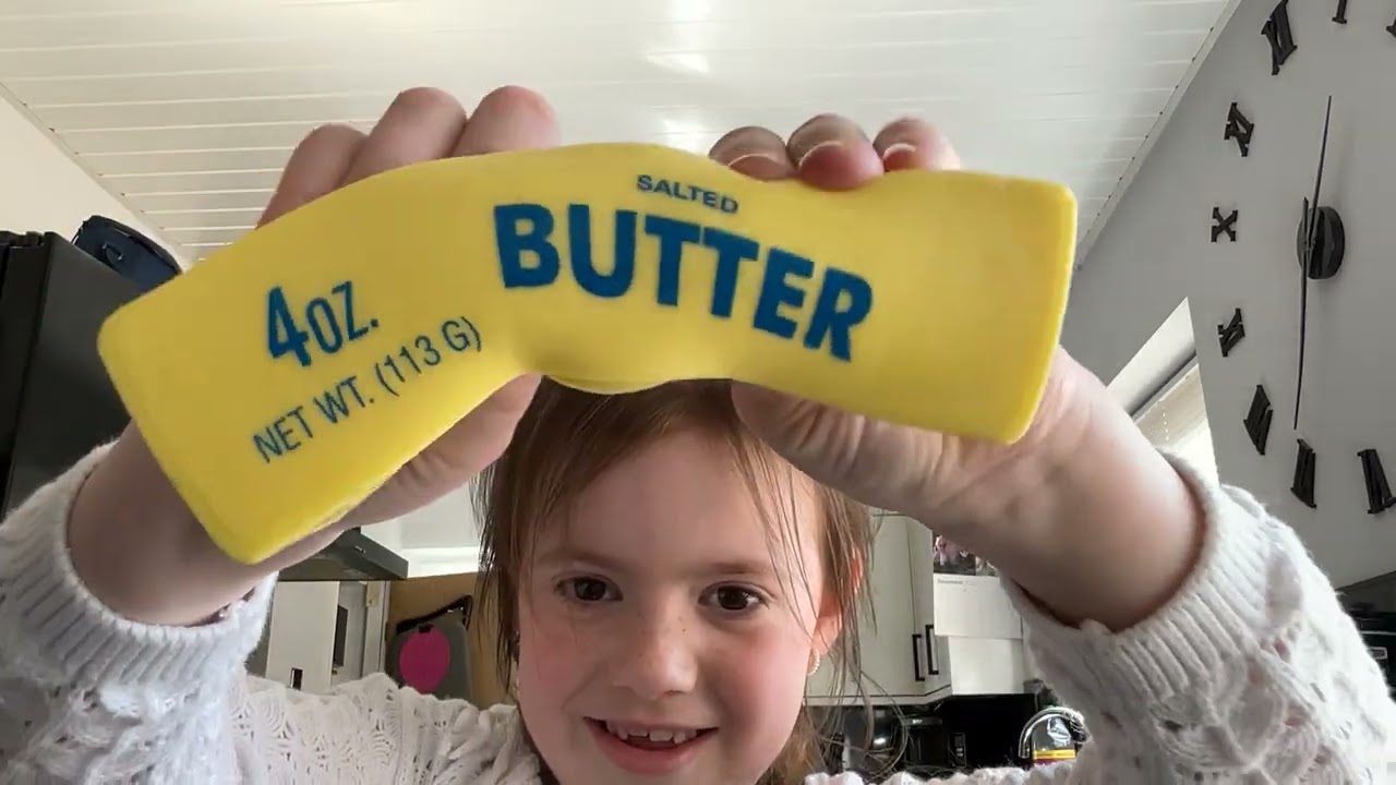 Opening the viral butter squishy 🧈