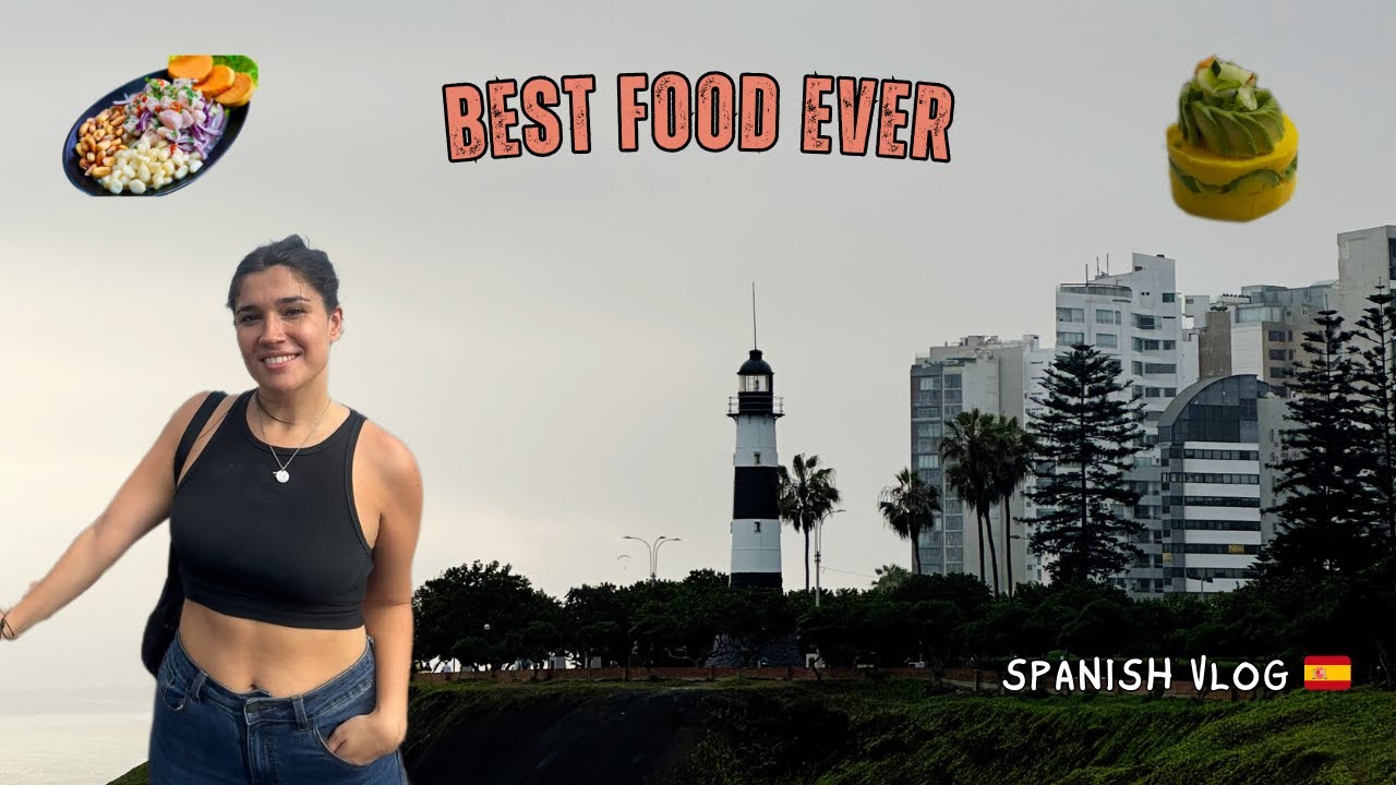 Learn Spanish Naturally in Lima 🇵🇪 | Exploring the City & Trying Peruvian Food