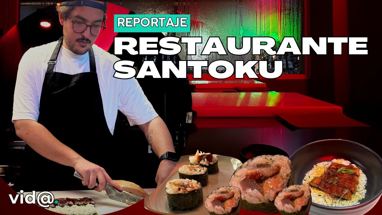 SANTOKU: La Revolución Gastronómica de Madrid que Está Dejado a Todos Boquiabiertos #vidatv #sushi