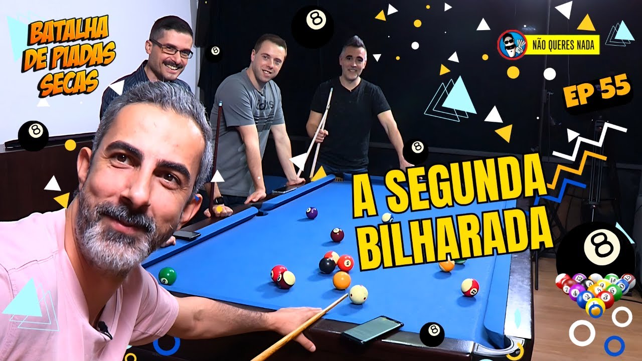 Batalha de Piadas Secas Ep.55 - A Segunda Bilharada | NãoQueresNada