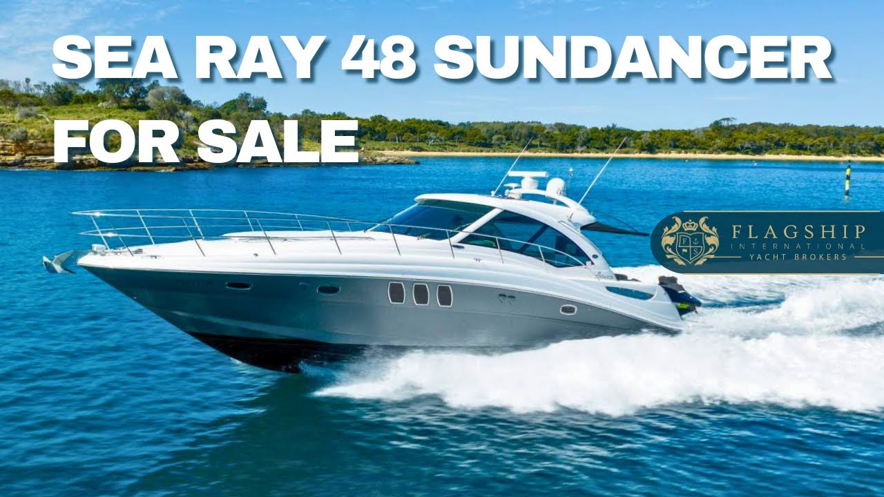 Sea Ray 48 Sundancer Walkthrough | For Sale | Flagship International Yacht Brokers
