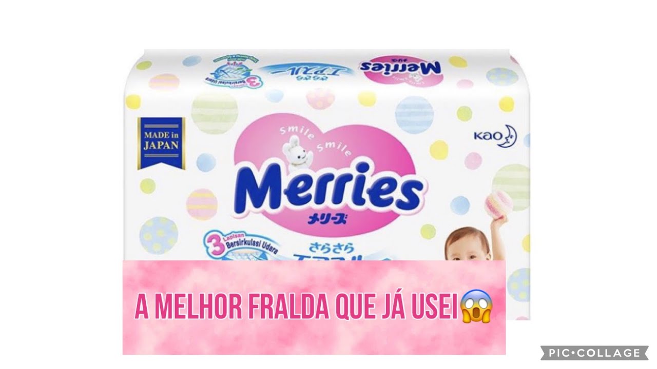 Resenha Fralda Japonesa Merries - Minha experiência +Testes