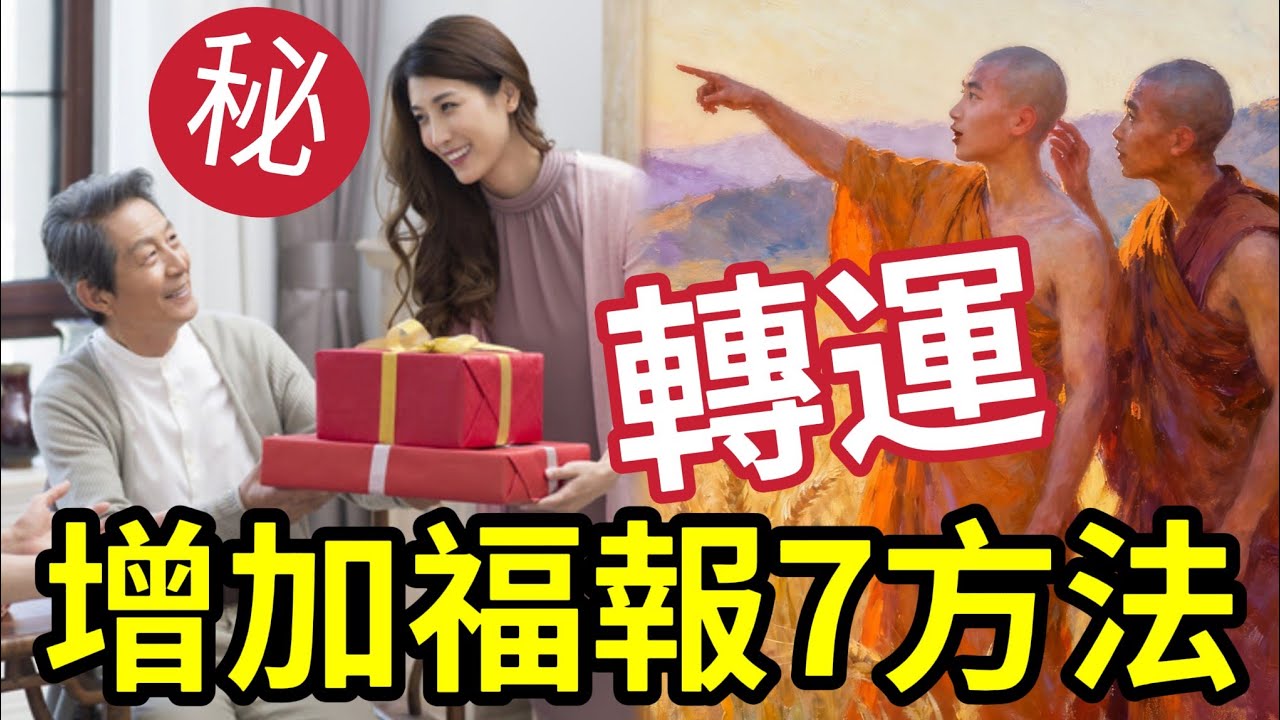 #佛禪 不懂福報運作！命好都死！福報轉化有甚麼秘密？增加福報7種方法！助你功德圓滿「達成終極命運！」