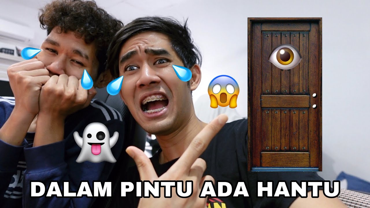 BUKA PINTU ADA HANTU 😭 DOORS 👁
