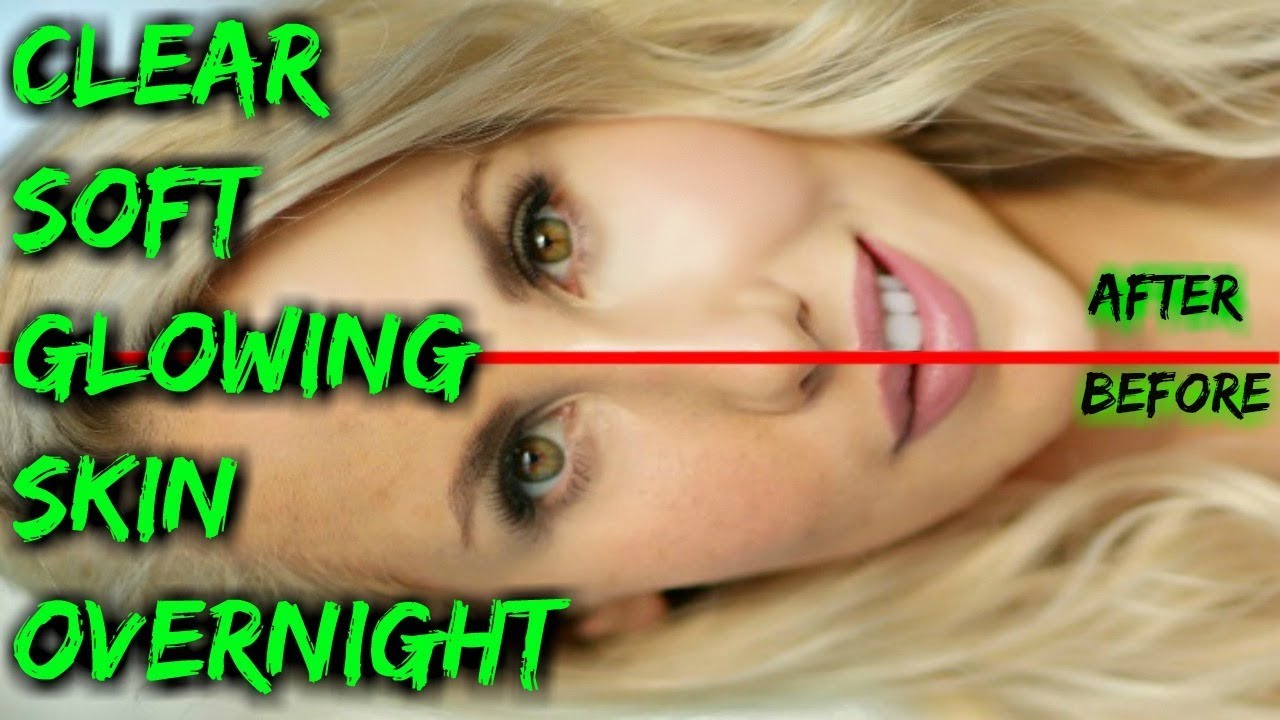 How to Get Clear Soft Glowing Skin Overnight Miracle Face Masks DIY Tighter, Lighter & Ageless Skin